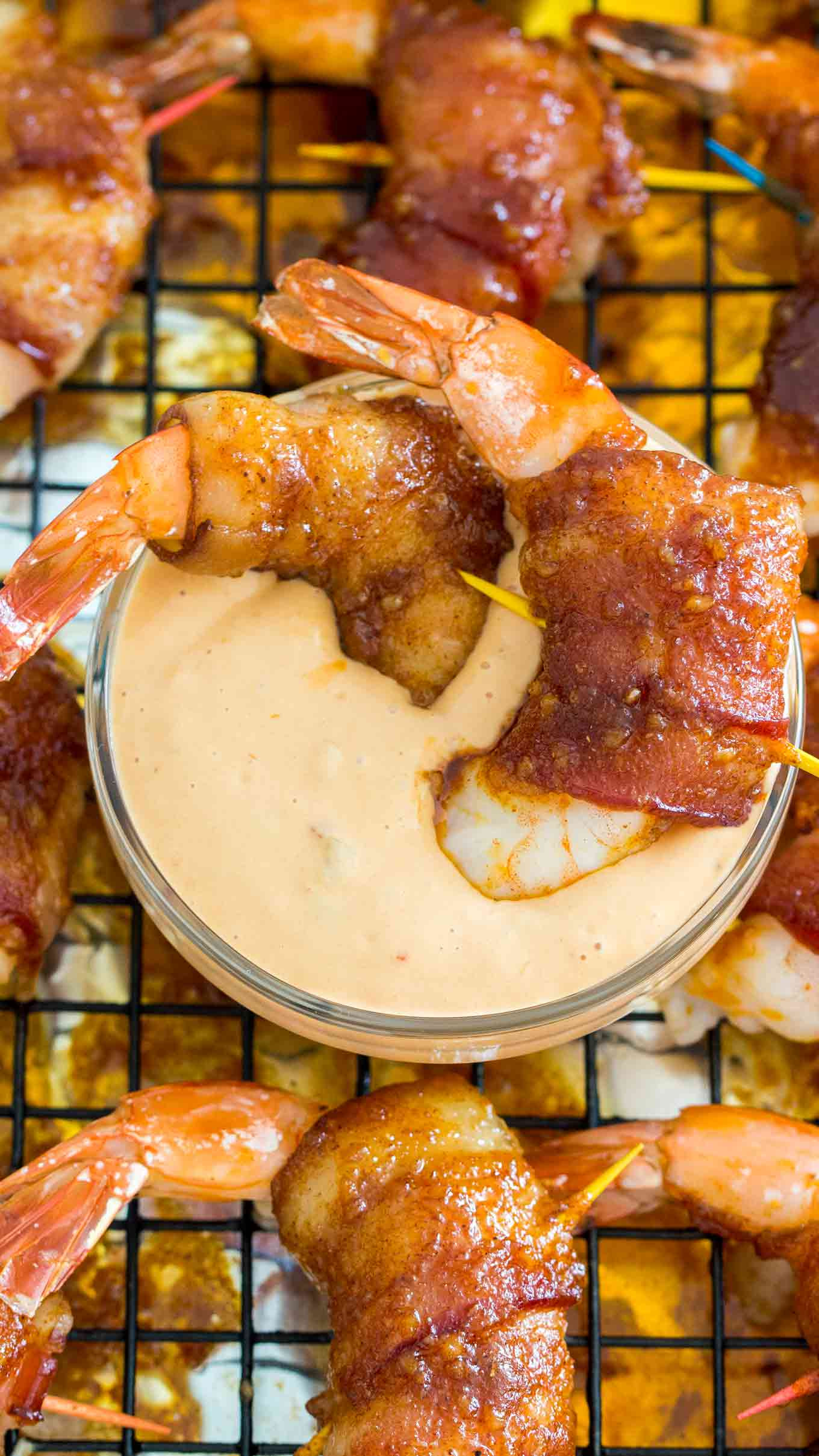 Recipes For Bacon Wrapped Shrimp
 Bacon Wrapped Shrimp with Brown Sugar  Sweet and