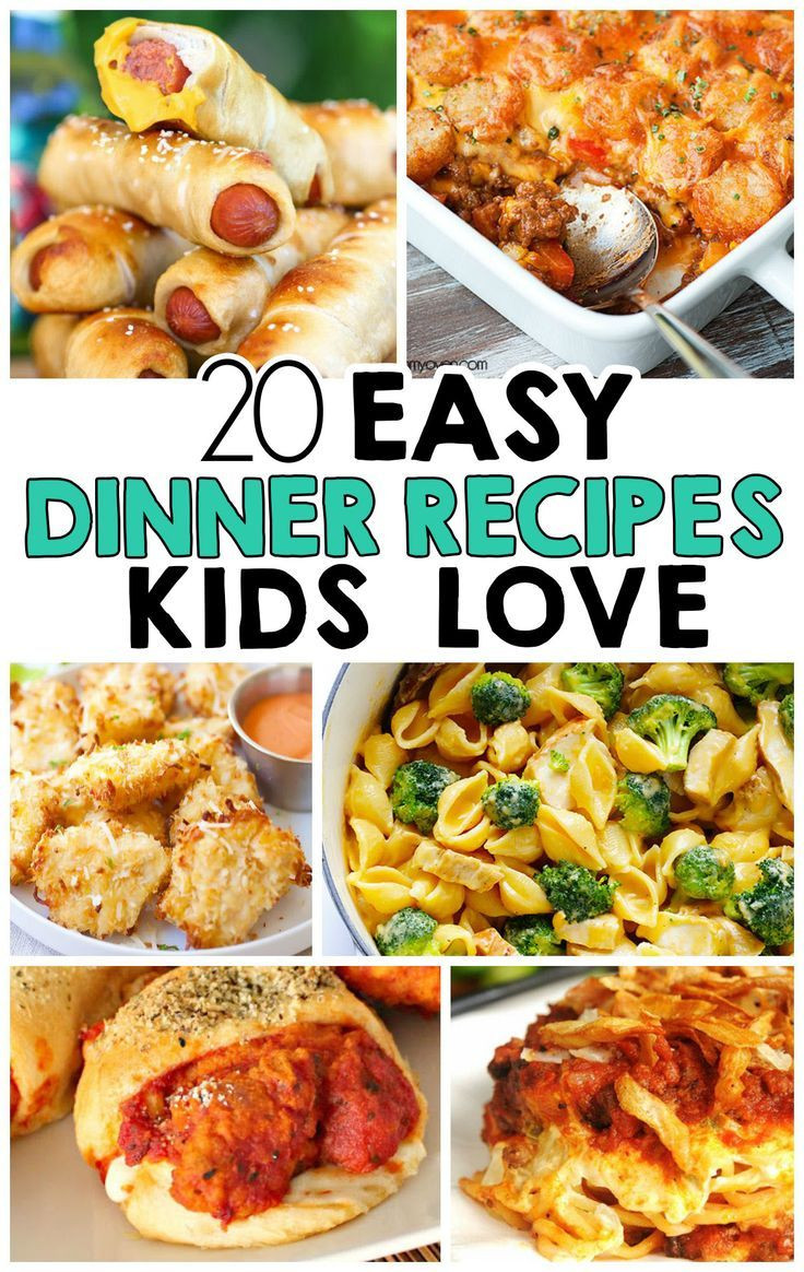 Recipes For Dinner For Kids
 20 Easy Dinner Recipes That Kids Love
