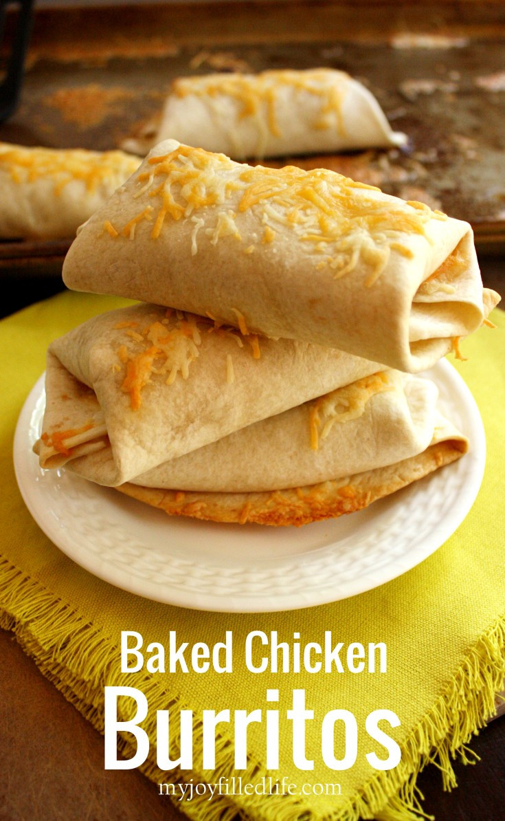 Recipes Kids Will Like
 Baked Chicken Burritos My Joy Filled Life