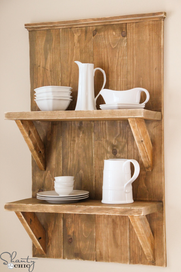 Reclaimed Wood Shelves DIY
 Check Out My Easy DIY Shelf Made from Reclaimed Wood