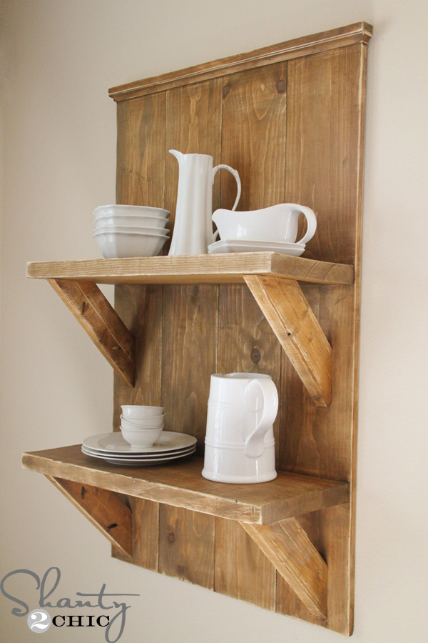 Reclaimed Wood Shelves DIY
 Check Out My Easy DIY Shelf Made from Reclaimed Wood