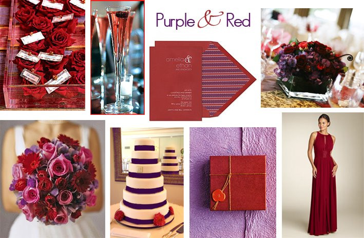 Red And Purple Wedding Theme
 TideBuy
