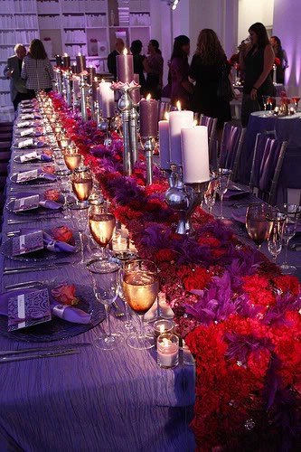 Red And Purple Wedding Theme
 Memorable Milestones COLOR INSPIRATION Purple & Red