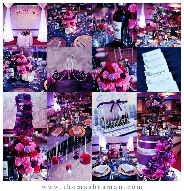 Red And Purple Wedding Theme
 Vineeta s blog From start to finish the bride and groom