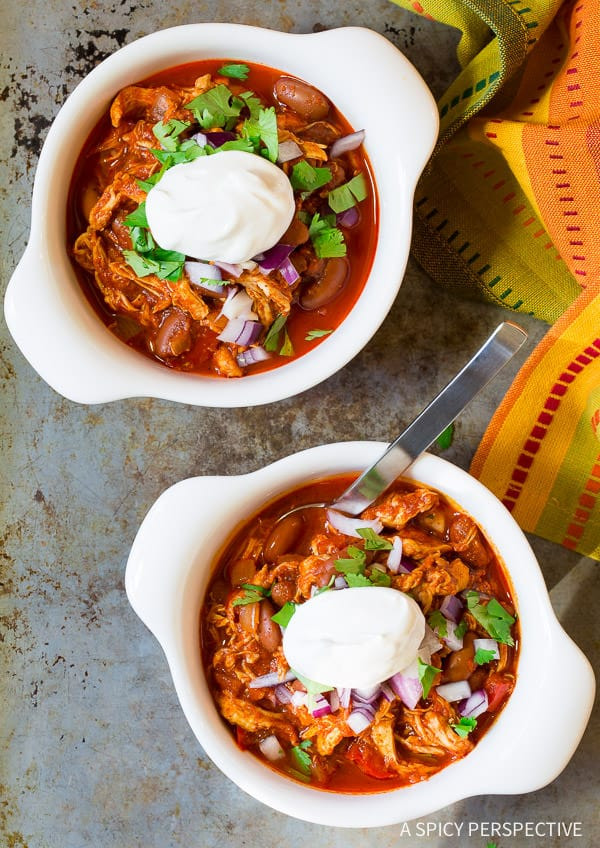 Red Chicken Chili Recipe
 Roasted Red Pepper Chicken Chili Recipe A Spicy Perspective