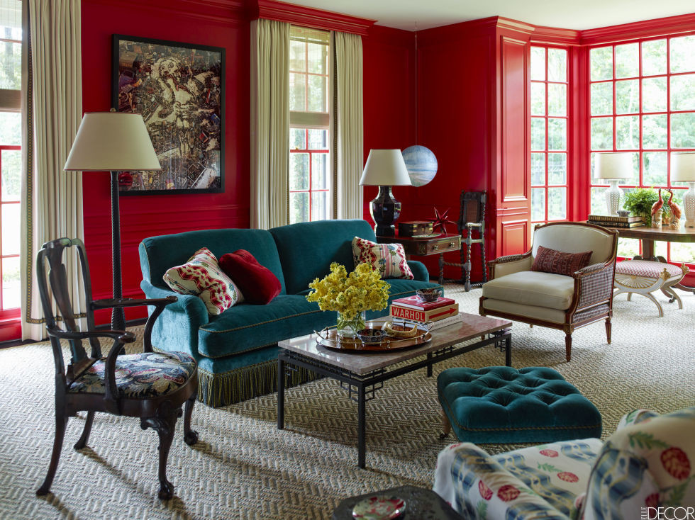 Red Living Room Decor
 Energizing Colors to Decorate with this Sizzling Summer