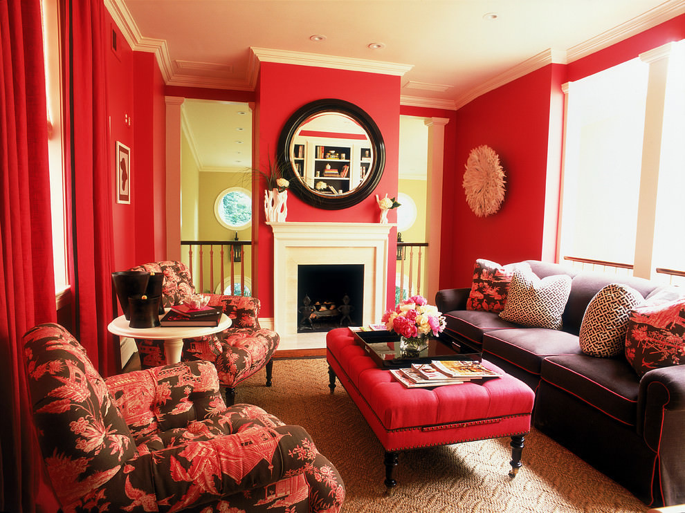 Red Living Room Decor
 25 Red Living Room Designs Decorating Ideas