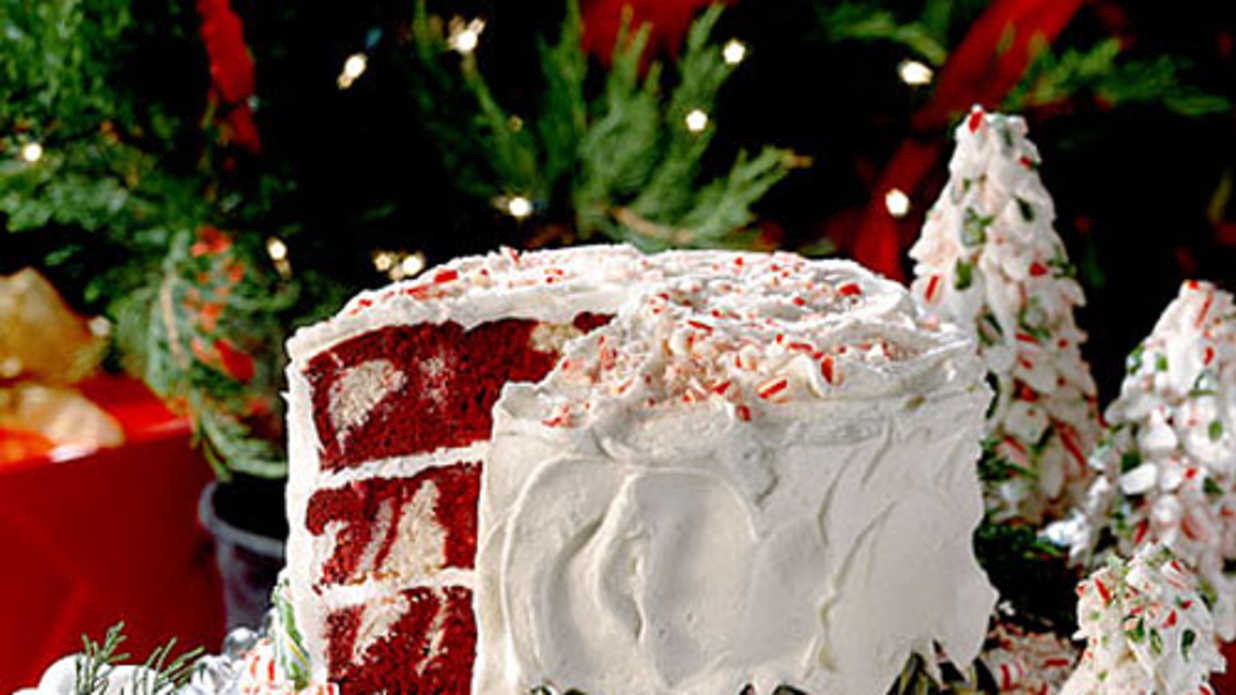 Red Velvet Pound Cake Southern Living
 Red Velvet Peppermint Cake Southern Living Christmas