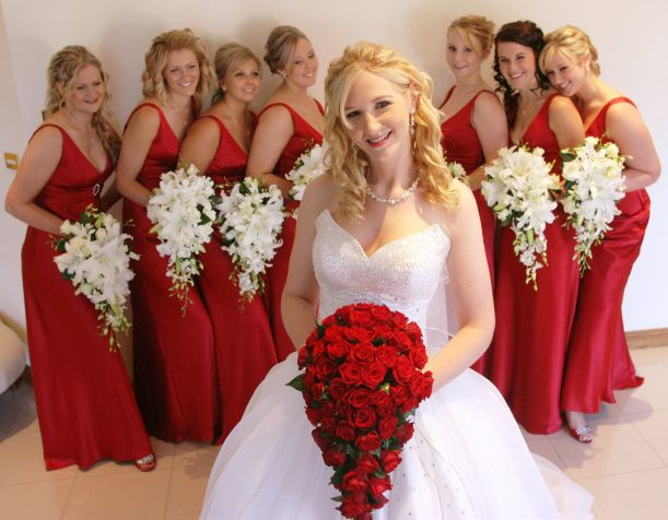 Red Wedding Theme
 Rose Themed Wedding Inspiration