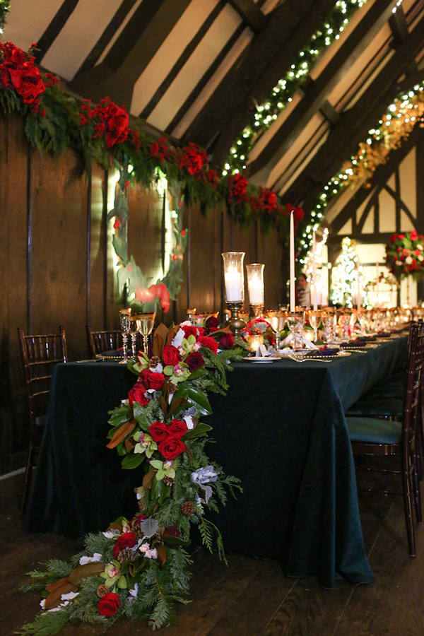 Red Wedding Theme Ideas
 30 Awesome Winter Red Christmas Themed Festival Wedding