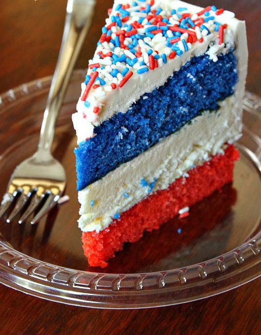 Red White And Blue Dessert Recipes
 Get the Red White and Blue Cheesecake Cake recipe from