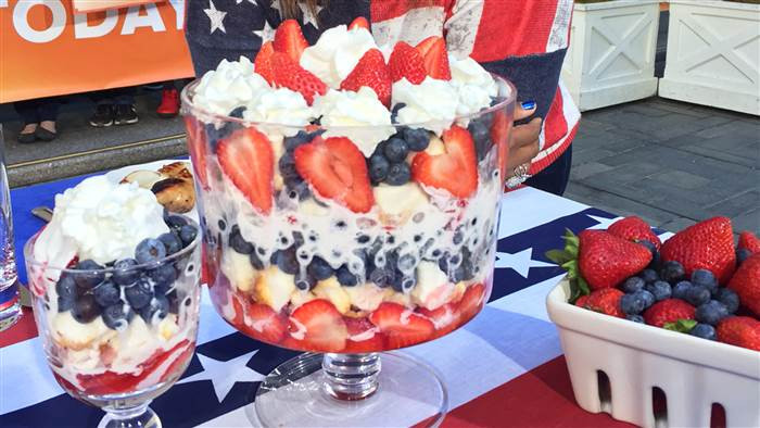 Red White And Blue Dessert Recipes
 Sunny s Easiest Red White and Blue Dessert TODAY