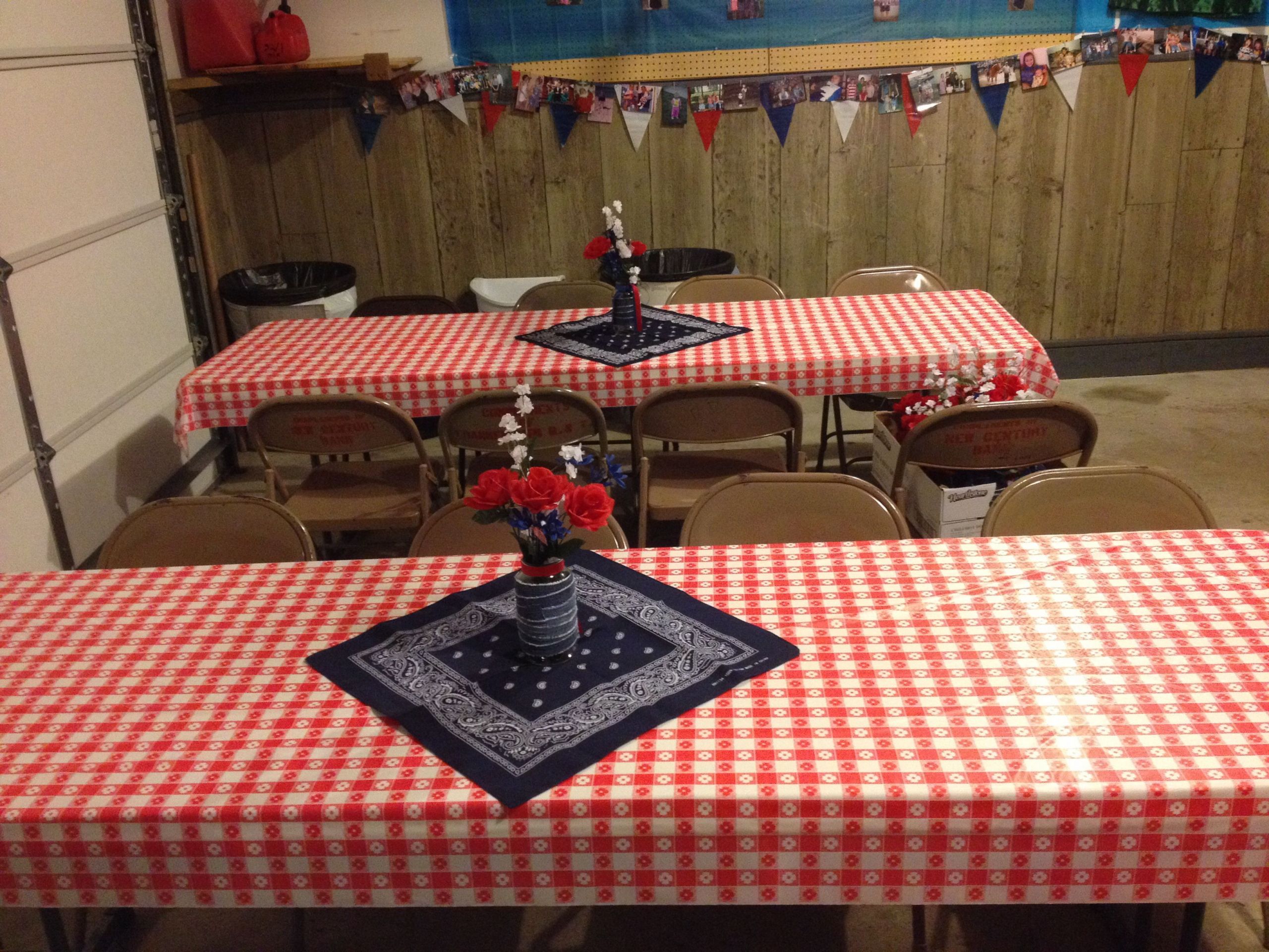 Red White And Blue Graduation Party Ideas
 Country themed graduation party Red white and blue