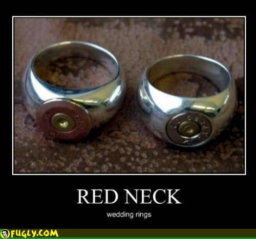 Redneck Wedding Bands
 Redneck Wedding Rings Random