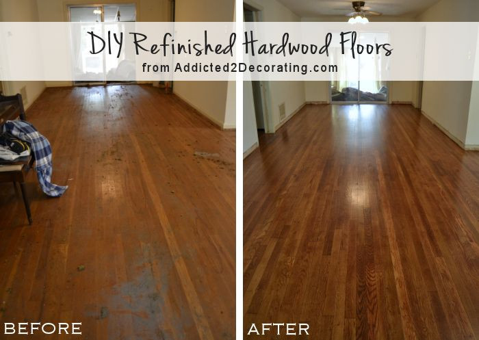 Refinishing Hardwood Floors Cost DIY
 My DIY Refinished Hardwood Floors Are Finished