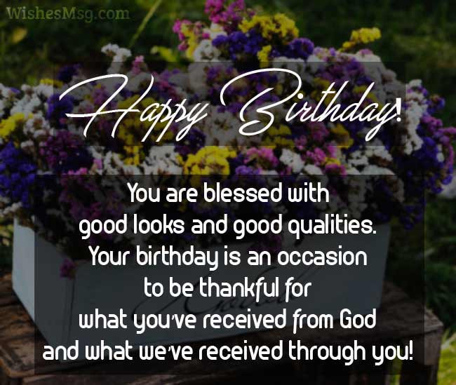 Religious Birthday Wishes
 60 Religious Birthday Wishes Messages and Quotes WishesMsg