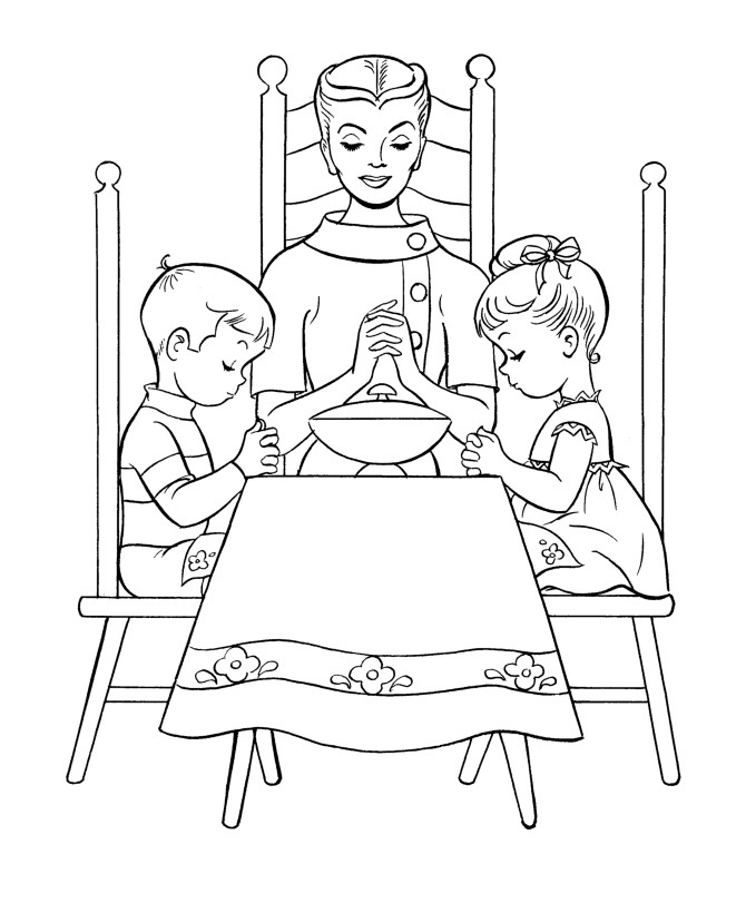 Religious Coloring Pages For Kids
 Religious Thanksgiving Coloring Pages