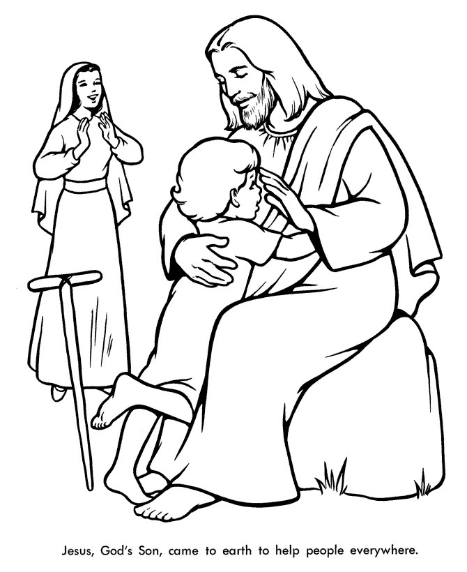 Religious Coloring Pages For Kids
 Free Printable Bible Coloring Pages For Kids