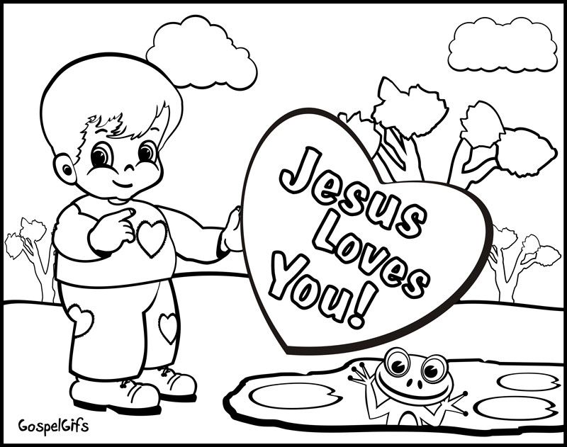 Religious Coloring Pages For Kids
 Bible Verse Coloring for Toddlers