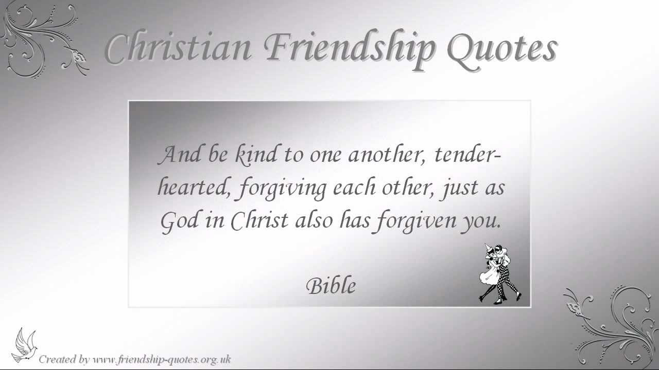 Religious Friendship Quotes
 Christian Friendship Quotes