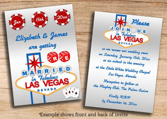 Renewing Wedding Vows In Las Vegas
 Items similar to Las Vegas Wedding or Renewal of Wedding