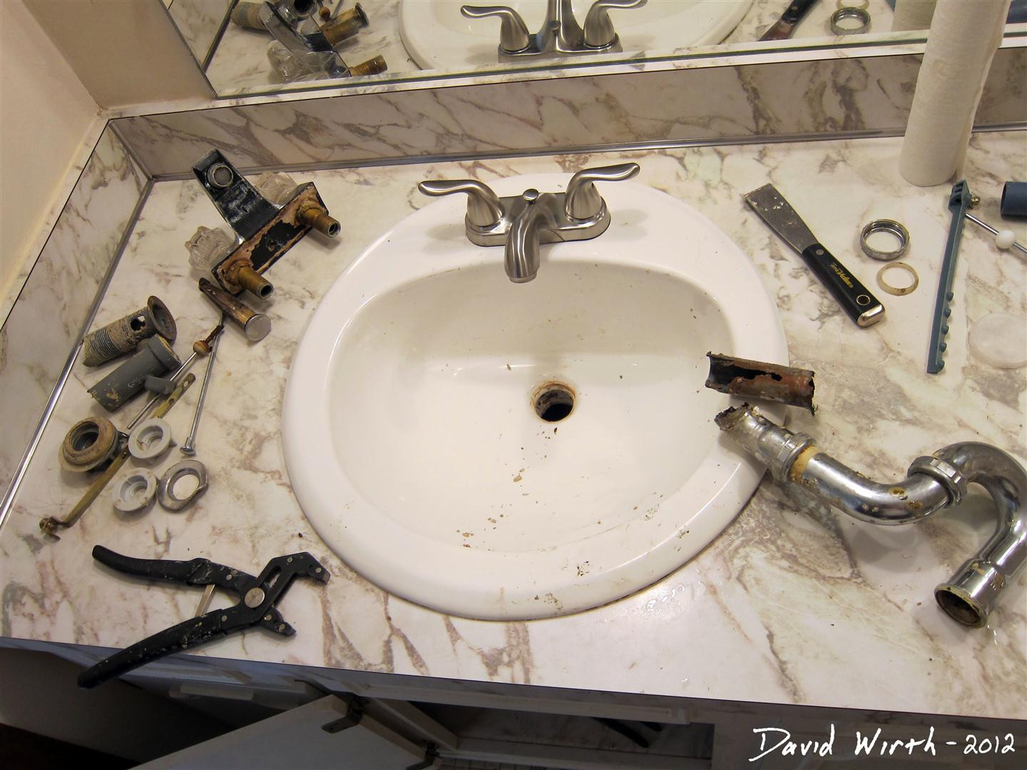 Replace A Bathroom Sink
 Bathroom Sink How to Install a Faucet