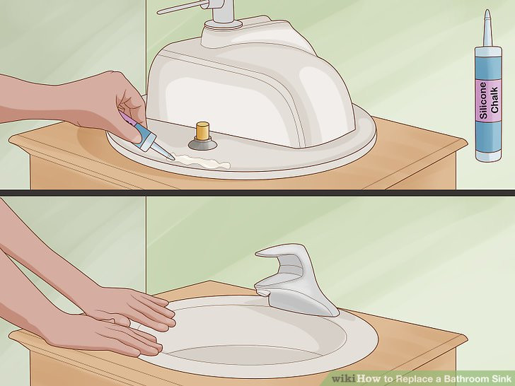 Replace A Bathroom Sink
 How to Replace a Bathroom Sink 14 Steps with