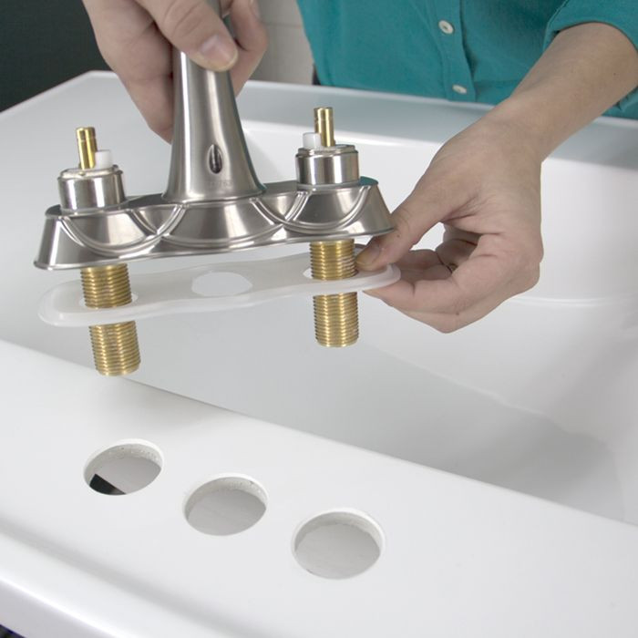 Replace A Bathroom Sink
 Replace a Bathroom Faucet DIY Lowes