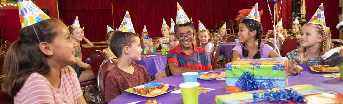 Restaurant For Kids Party
 Birthdays