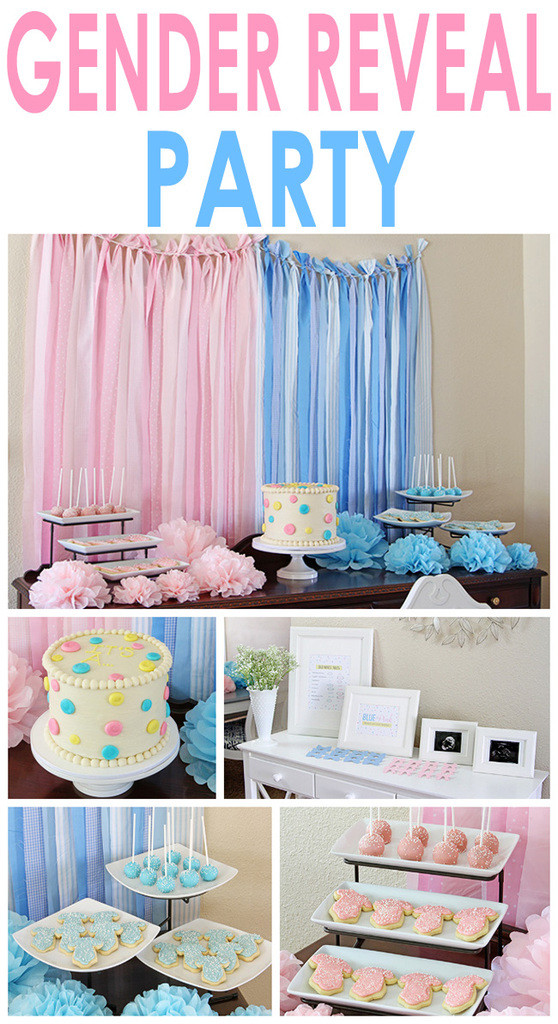 Reveal The Gender Party Ideas
 Gender Reveal Party