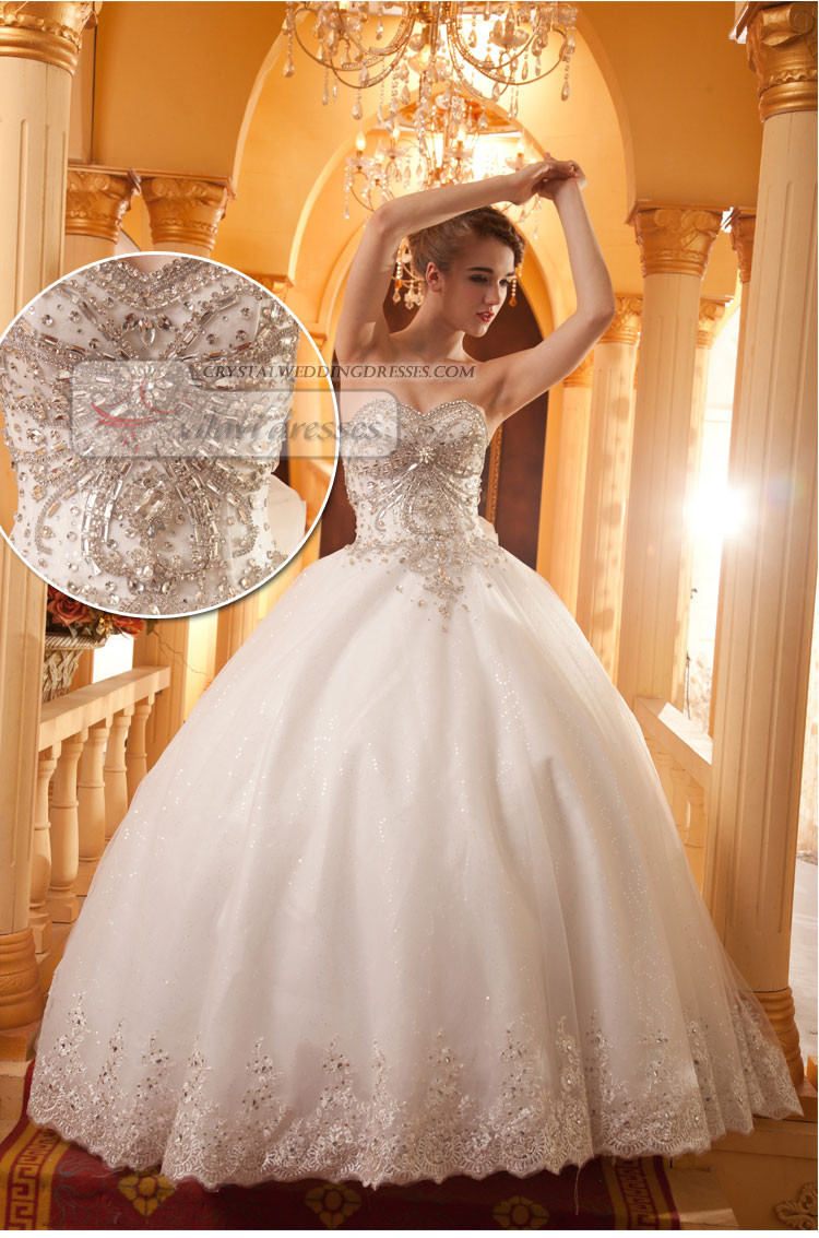 Rhinestone Wedding Dresses
 Retail and wholesale Beautiful Rhinestone Crystal Sequin