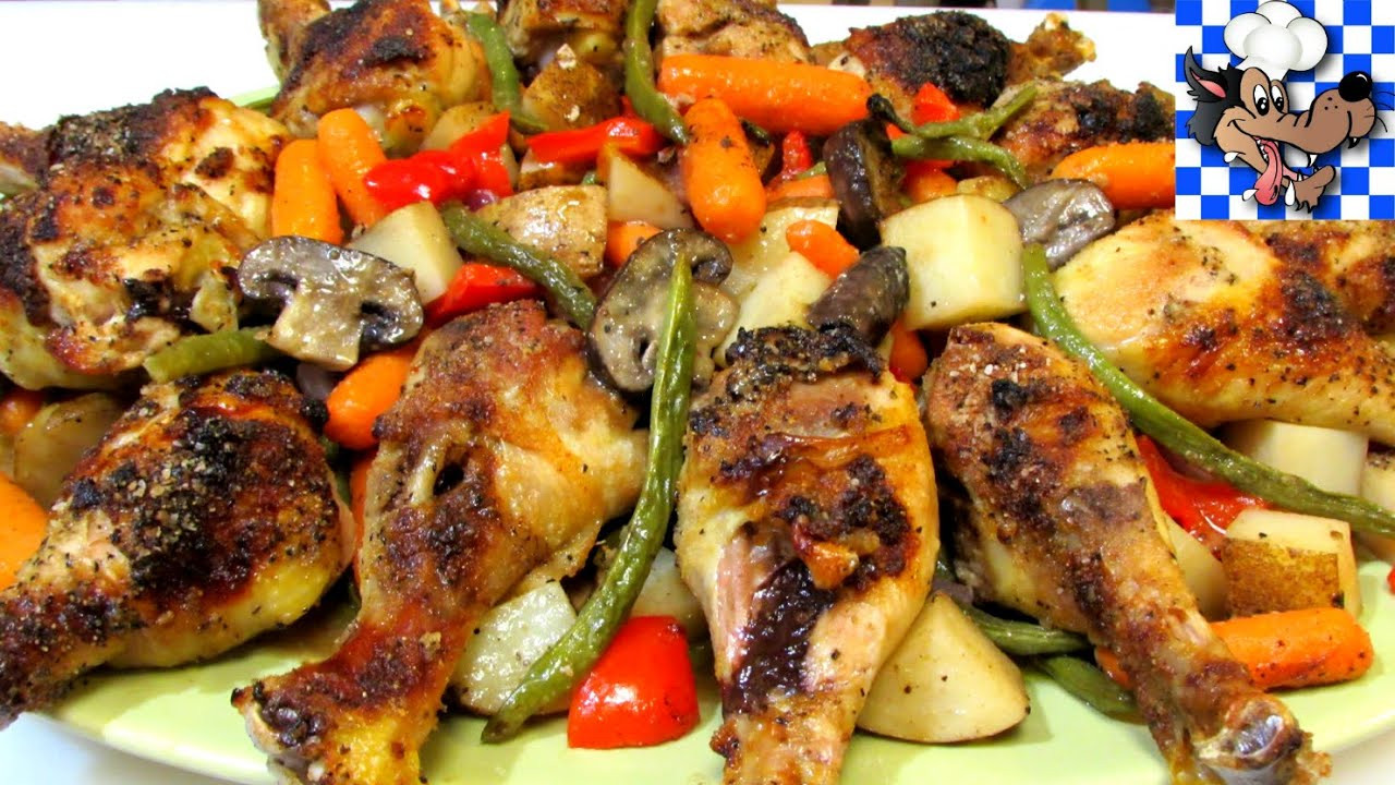 Roasted Chicken And Vegetable Recipe
 How to Make Baked Chicken & Ve ables EASY e Dish