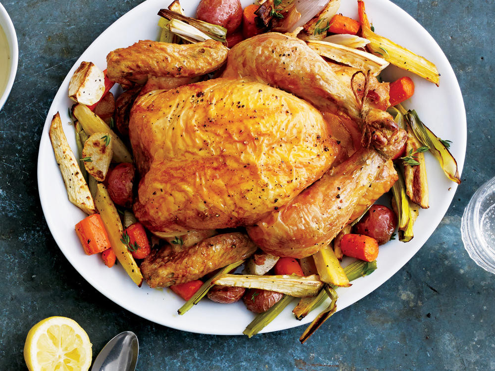 Roasted Chicken And Vegetable Recipe
 Roast Chicken with Ve ables Recipe