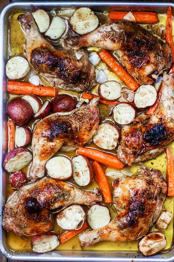 Roasted Chicken And Vegetable Recipe
 Rosemary Roasted Chicken Recipe with Ve ables