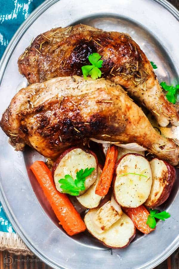 Roasted Chicken And Vegetable Recipe
 Rosemary Roasted Chicken Recipe with Ve ables