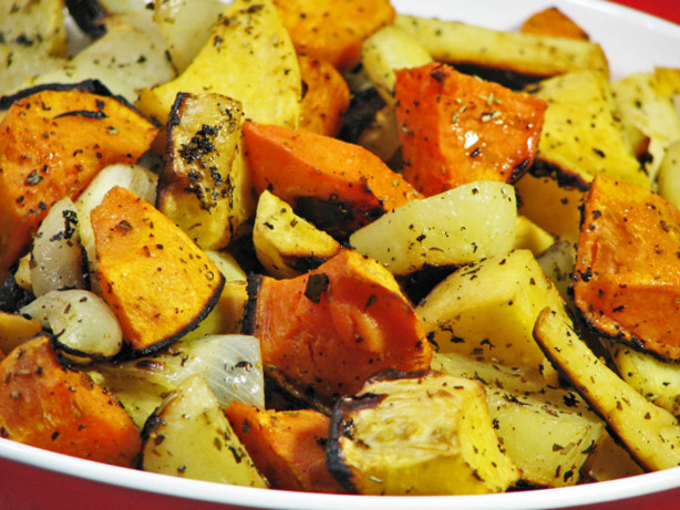 Roasted Winter Vegetables Recipe
 Oven Roasted Winter Ve ables Recipe Food