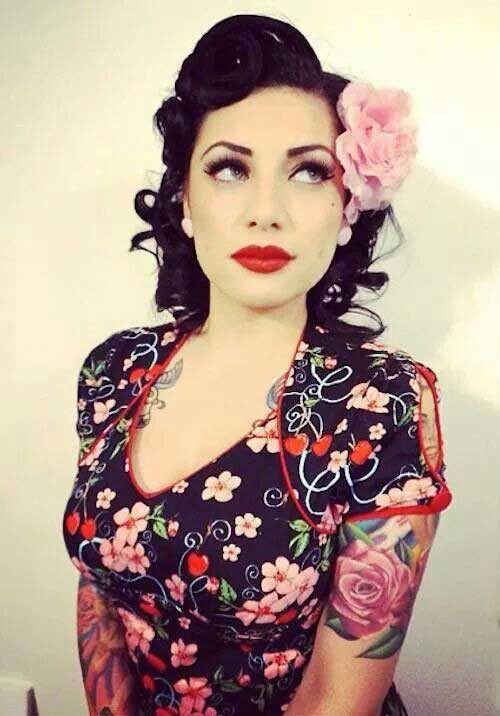 Rockabilly Hairstyles For Long Hair
 Rockabilly Style Hair for La s