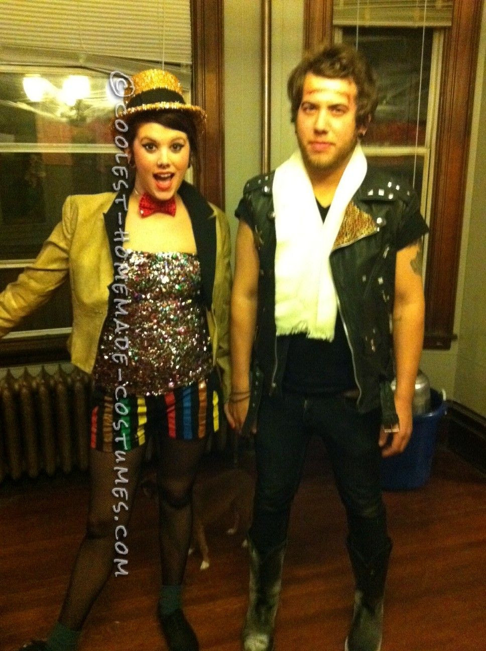 Rocky Horror Costumes DIY
 Coolest Rocky Horror Columbia and Ed Couple Costume
