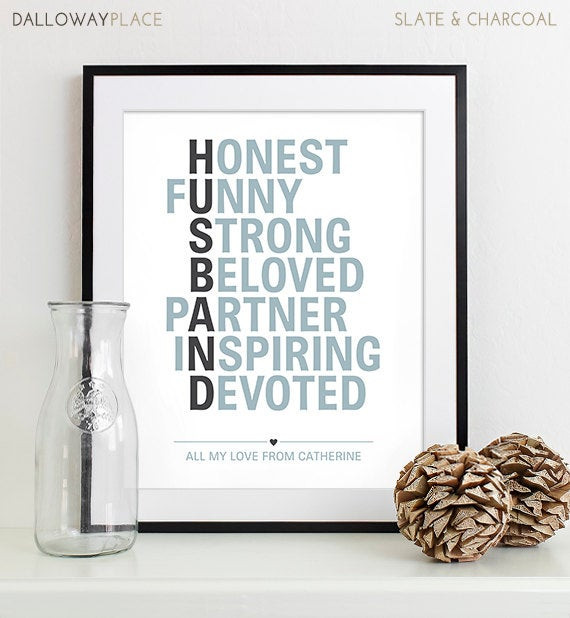 Romantic Anniversary Gift Ideas
 Items similar to valentines for husband anniversary t