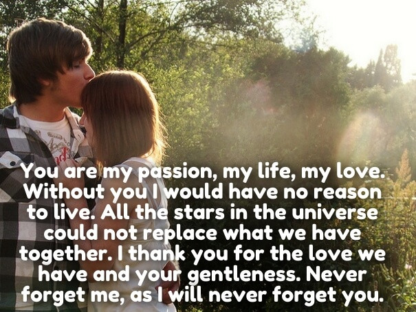 Romantic Love You Quotes
 I Love You Quotes for Him & Her