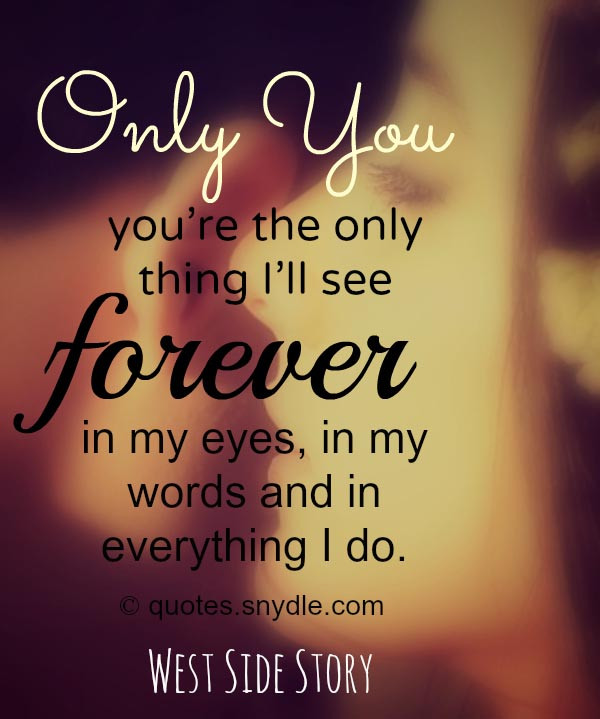 Romantic Love You Quotes
 50 Really Sweet Love Quotes For Him and Her With Picture