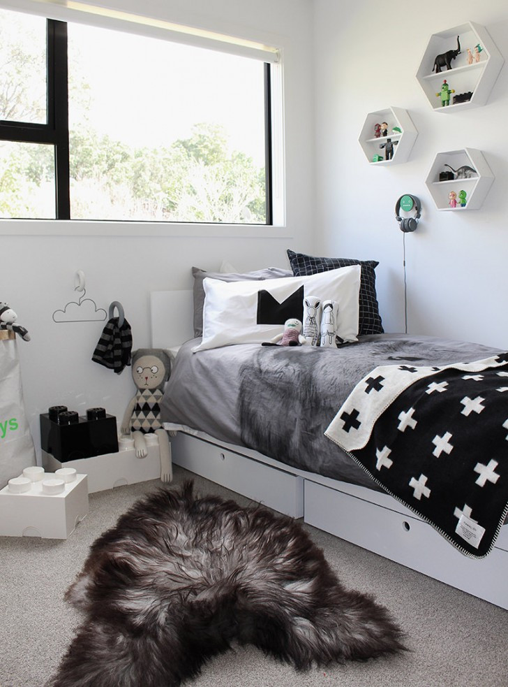 Room Kids
 10 Great Kid’s Bedrooms In Grey Tones Petit & Small