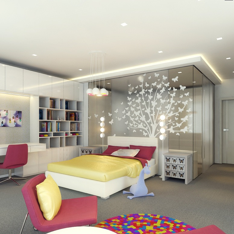 Rooms Design For Kids
 Kids Rooms Climbing Walls and Contemporary Schemes