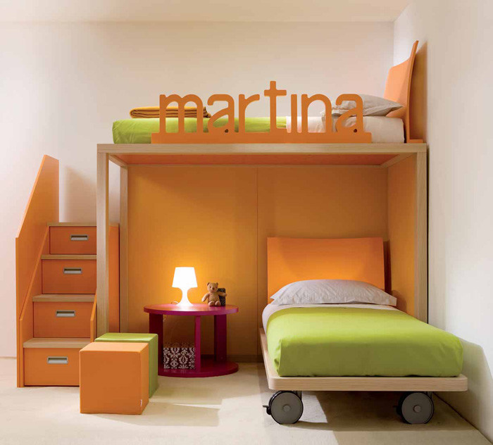 Rooms Design For Kids
 Cool and Ergonomic Bedroom Ideas for Two Children by