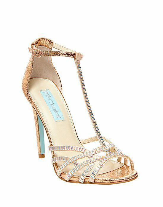 Rose Gold Wedding Shoes
 Blue by Betsey Johnson SB RUBY ROSE GOLD Wedding Shoes