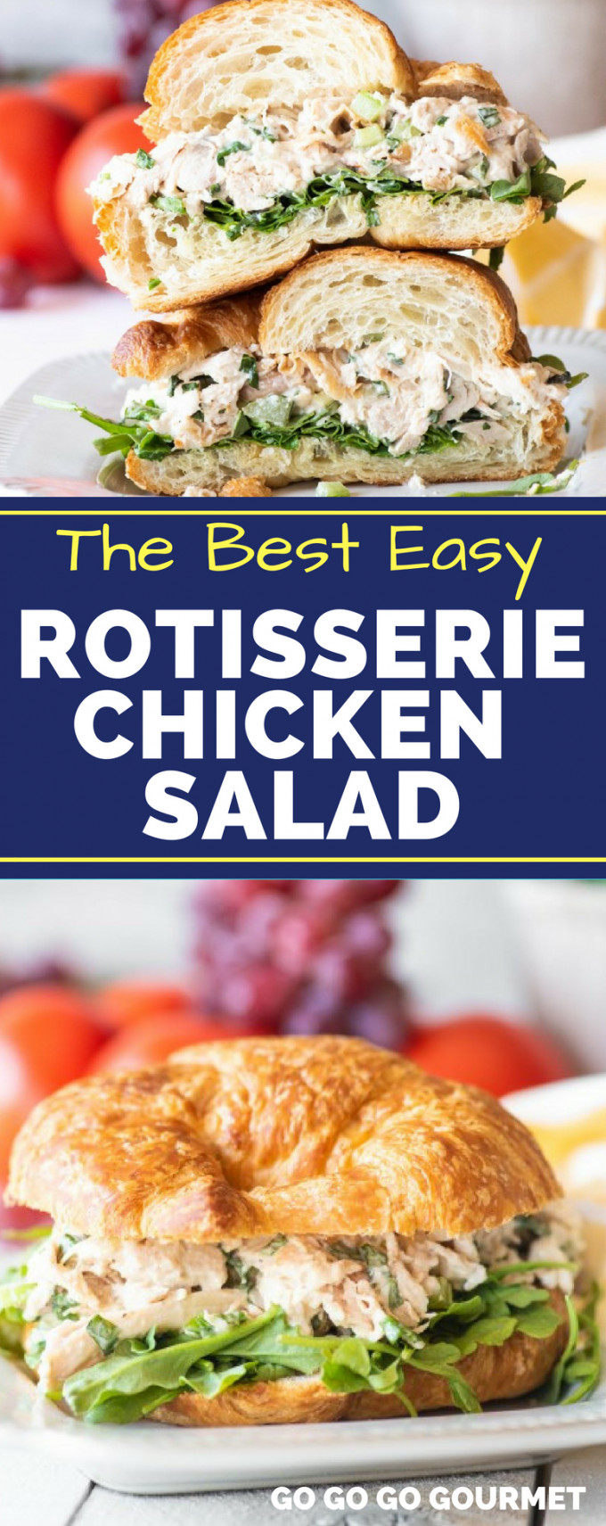 Rotisserie Chicken Sandwiches
 The Best Easy Rotisserie Chicken Salad Sandwich Recipe