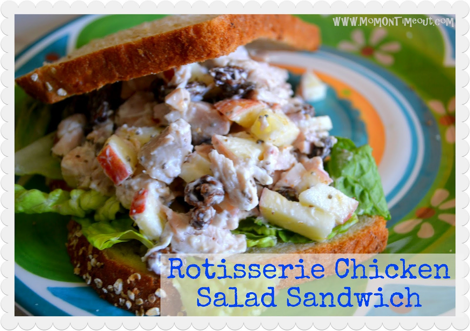 Rotisserie Chicken Sandwiches
 Rotisserie Chicken Salad Sandwich Recipe Mom Timeout