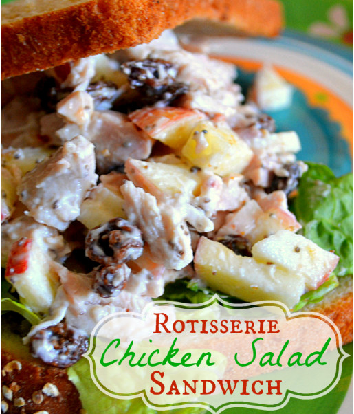 Rotisserie Chicken Sandwiches
 Rotisserie Chicken Salad Sandwich