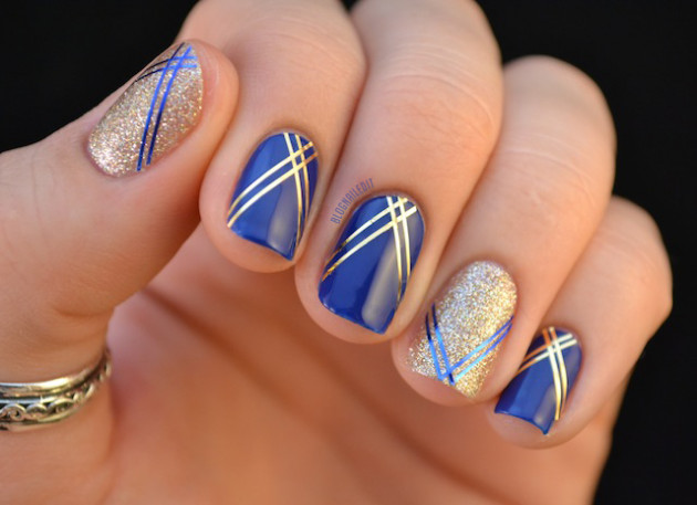 Royal Blue And Gold Nail Designs
 15 Beautiful Royal Blue Nail Designs You Can Try to Copy