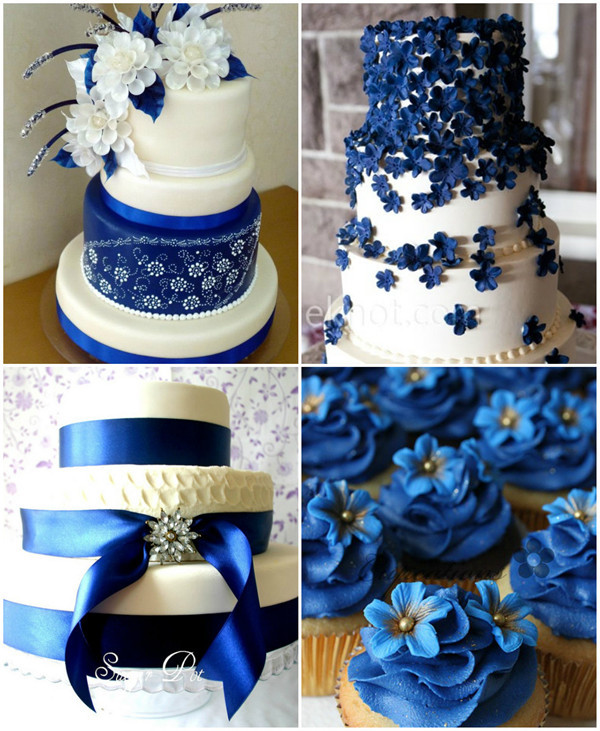 Royal Blue And Silver Wedding Cakes
 Royal Blue Wedding Ideas And Wedding Invitations